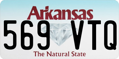 AR license plate 569VTQ