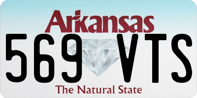 AR license plate 569VTS