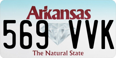 AR license plate 569VVK