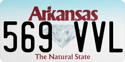 AR license plate 569VVL