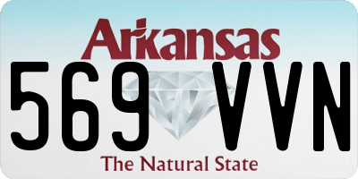 AR license plate 569VVN