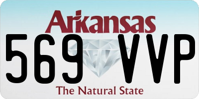 AR license plate 569VVP