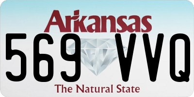 AR license plate 569VVQ