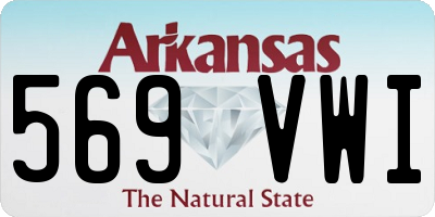 AR license plate 569VWI