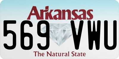 AR license plate 569VWU