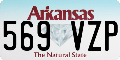 AR license plate 569VZP