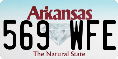 AR license plate 569WFE