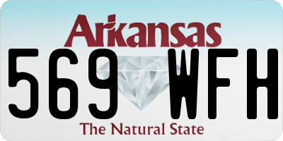 AR license plate 569WFH