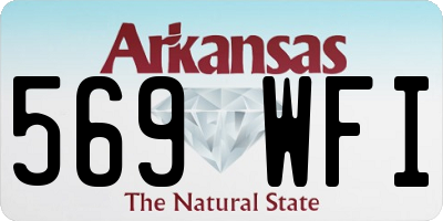 AR license plate 569WFI