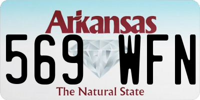 AR license plate 569WFN