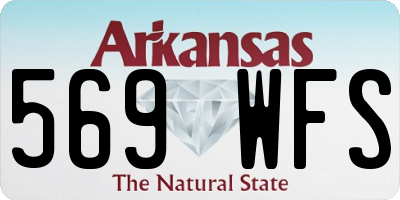 AR license plate 569WFS