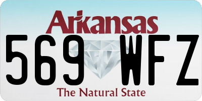 AR license plate 569WFZ