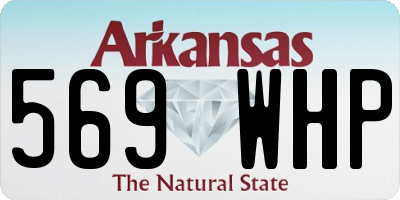 AR license plate 569WHP
