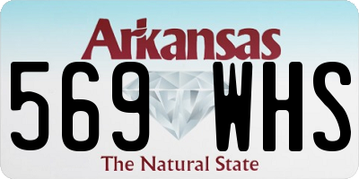 AR license plate 569WHS