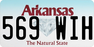 AR license plate 569WIH