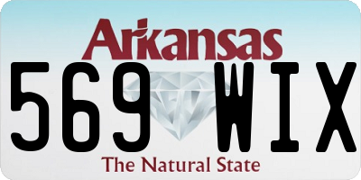 AR license plate 569WIX
