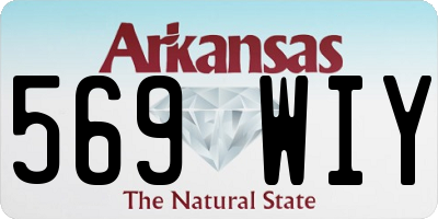 AR license plate 569WIY