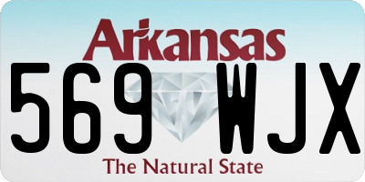 AR license plate 569WJX