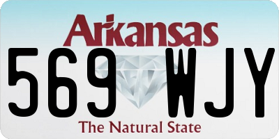 AR license plate 569WJY
