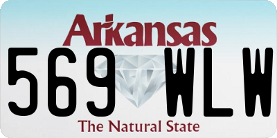 AR license plate 569WLW