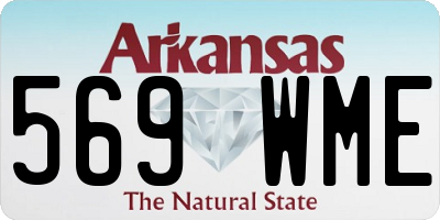 AR license plate 569WME