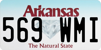 AR license plate 569WMI