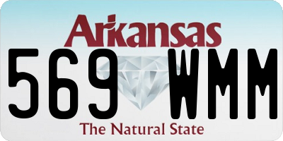 AR license plate 569WMM