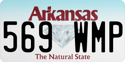 AR license plate 569WMP