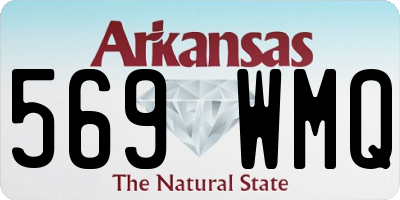 AR license plate 569WMQ