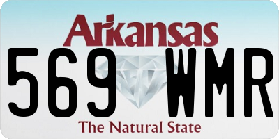 AR license plate 569WMR