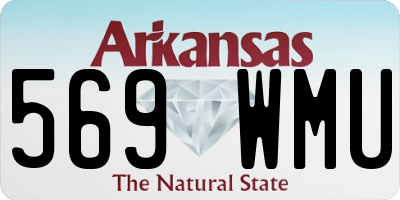 AR license plate 569WMU