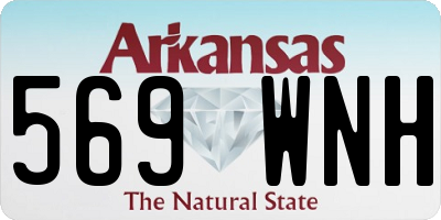 AR license plate 569WNH