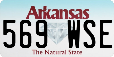 AR license plate 569WSE