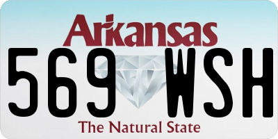 AR license plate 569WSH