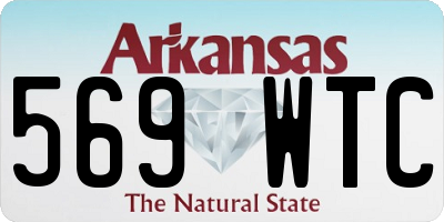 AR license plate 569WTC