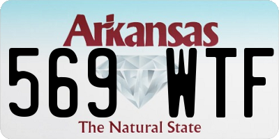AR license plate 569WTF