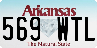 AR license plate 569WTL