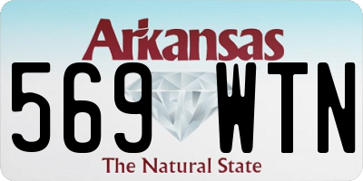 AR license plate 569WTN