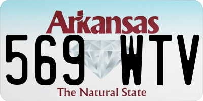 AR license plate 569WTV