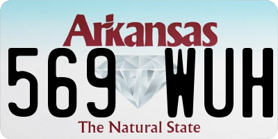 AR license plate 569WUH