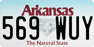 AR license plate 569WUY