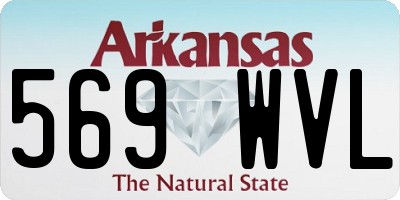 AR license plate 569WVL