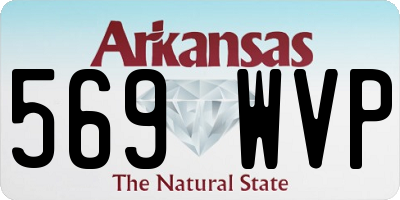 AR license plate 569WVP
