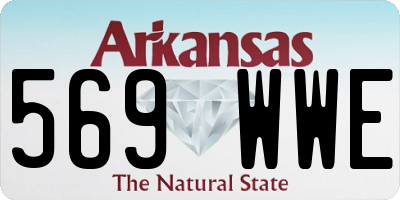 AR license plate 569WWE