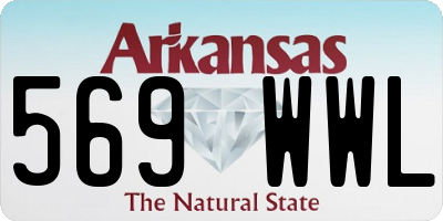 AR license plate 569WWL