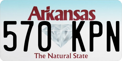 AR license plate 570KPN