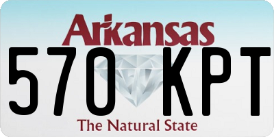 AR license plate 570KPT