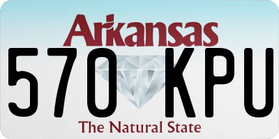 AR license plate 570KPU