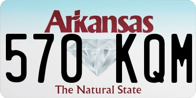 AR license plate 570KQM