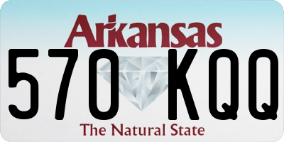 AR license plate 570KQQ
